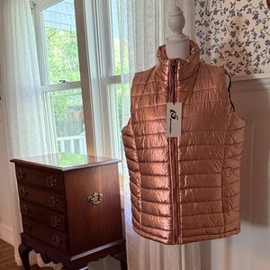 Copper Puffer Vest